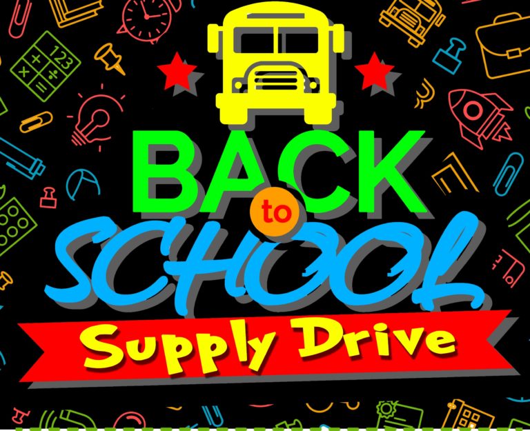 Let’s help local kids get ready for school! Donation drive coming July