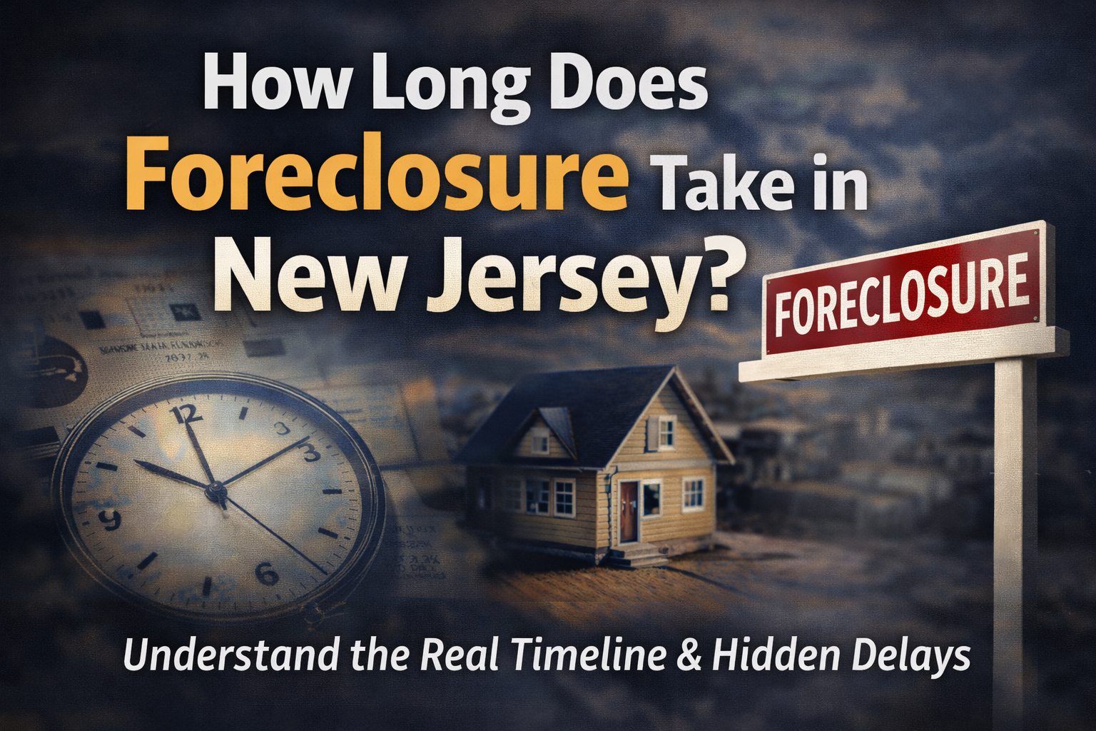 How Long Does Foreclosure Take In New Jersey? And What Really Goes On During Those “wait” Times