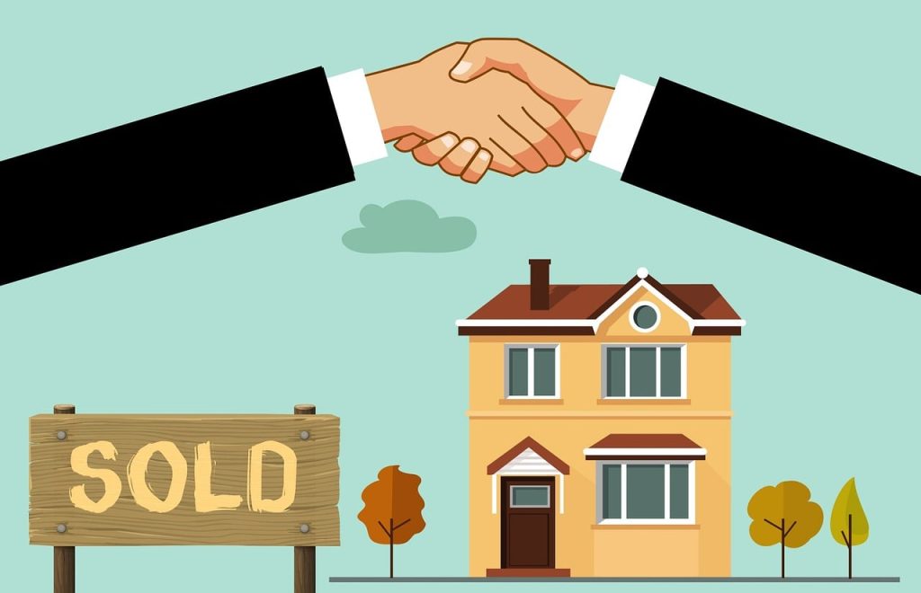 Realtor handshake