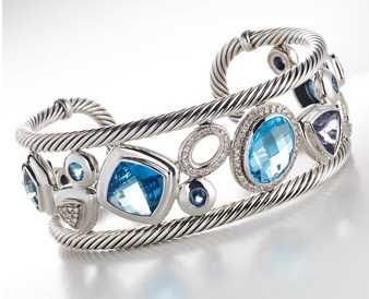 pulsera gema azul pulsera gema azul