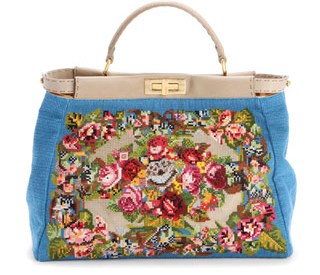 tapestry peekaboo bag