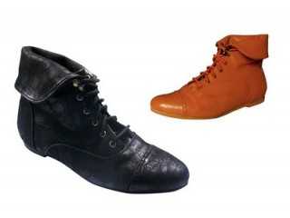 botines con pasadores 2