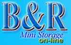 B &amp; R Mini Storage Logo