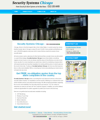 Security Systems Chicago Logo