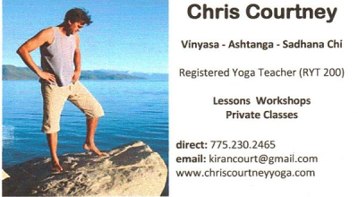 Chris Courtney Yoga Logo