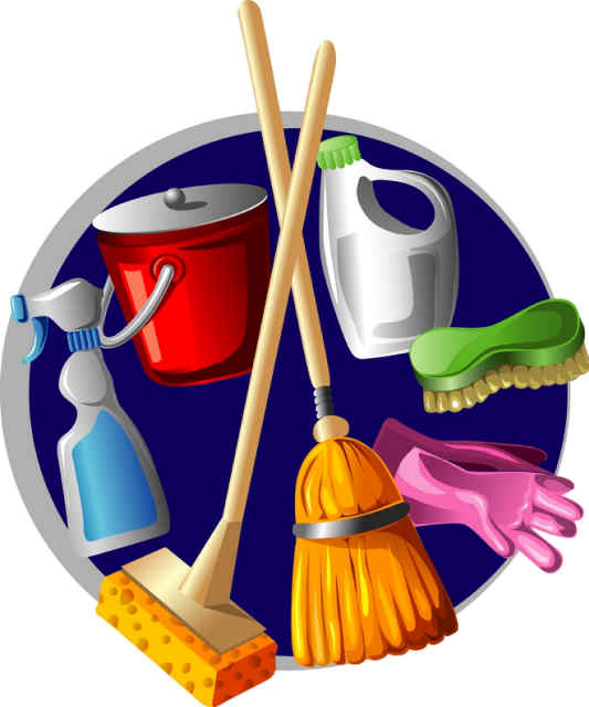 Taylor's Tidy Cleaning Service Logo