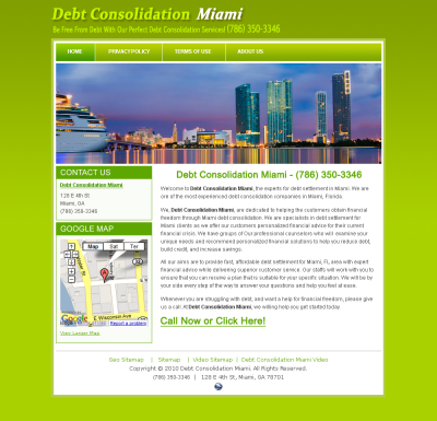 Debt Consolidation Miami Logo