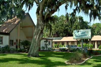 Crystal Manatee Extended Stay Suites Logo