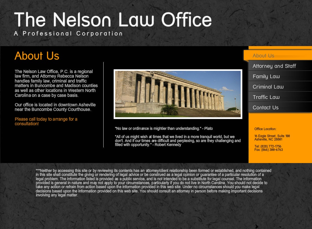 The Nelson Law Office, P.C. Logo