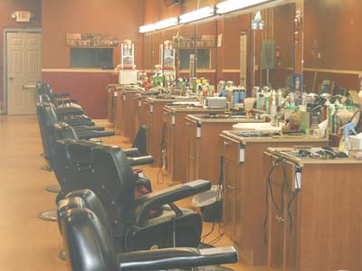 Bullseye Barber Shop Logo