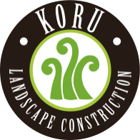 Koru Landscape Construction Logo