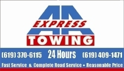 AA Express Towing Logo