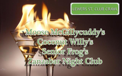 Lewers Street Club Crawl Logo