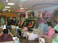 Red Persimmon Nails &amp; Spas Logo