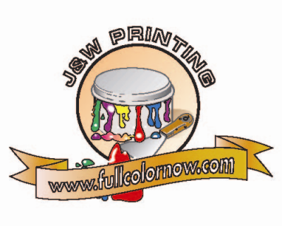 J &amp; W Printing Logo