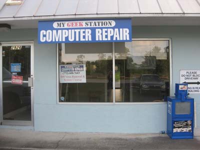 My Geek Station Computer Repair Logo