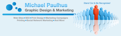Michael Paulhus Graphic Design &amp; Marketing Logo