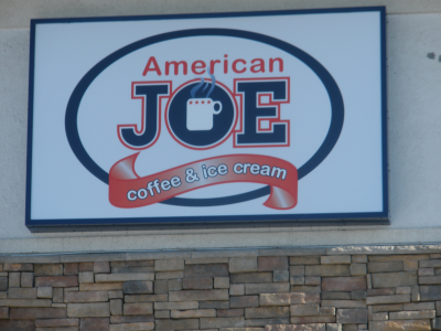 American Joe Coffee &amp; Ice cream Logo
