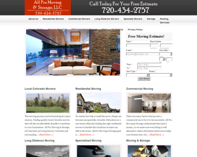 All PRO Moving &amp; Storage, LLC Logo