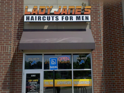Lady Jane's Haircuts For Men Logo