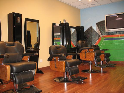 The Mensroom Barbershop Logo