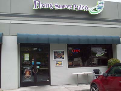 Flying Saucer Pizza Logo