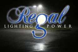 Regal Lighting and Power Logo