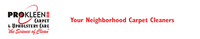 Prokleen Carpet &amp; Upholstery Care Logo