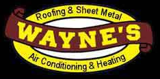Wayne's Roofing &amp; Sheet Metal Logo