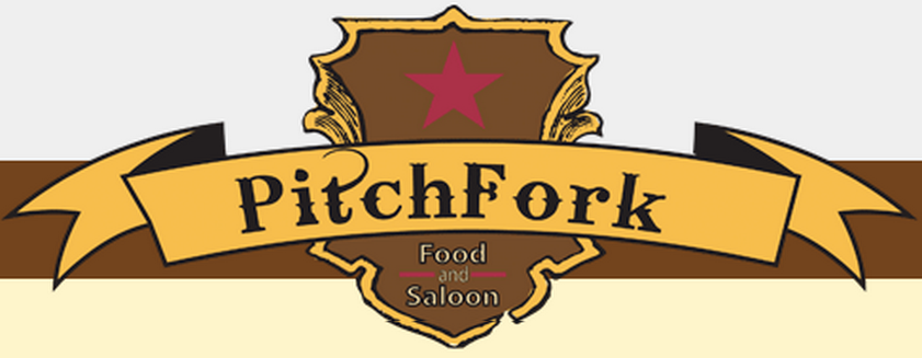 Pitchfork Food &amp; Saloon Logo
