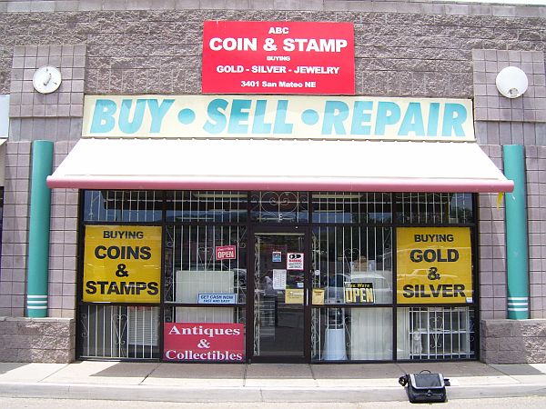 ABC Coin &amp; Stamp Company Logo