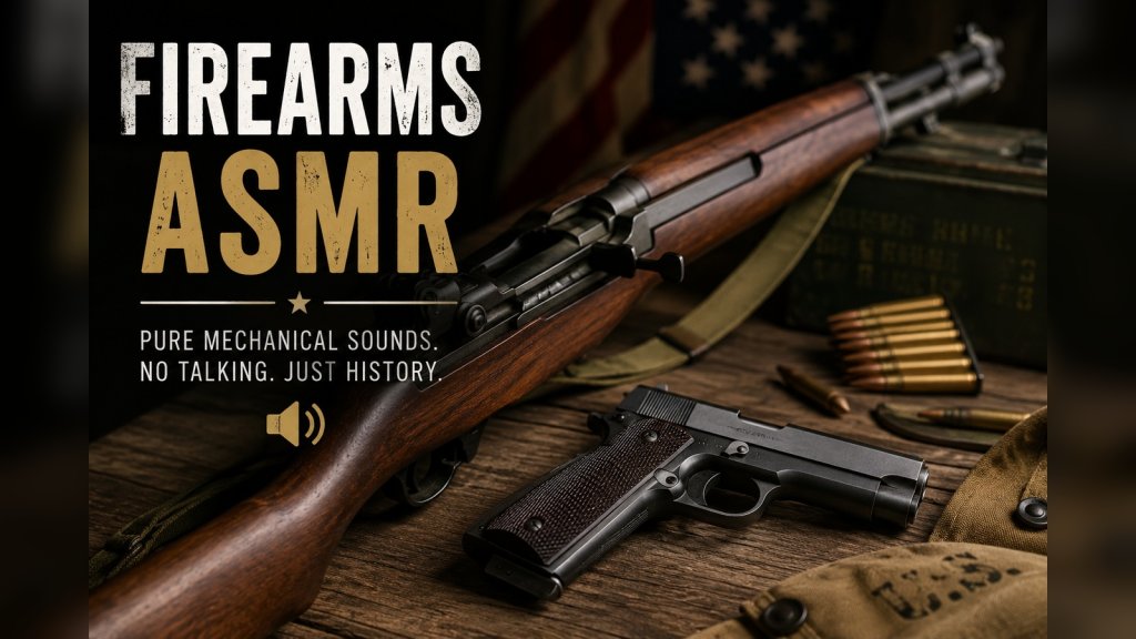 ASMR: American Military Firearms in Action – Smooth & Satisfying Sounds