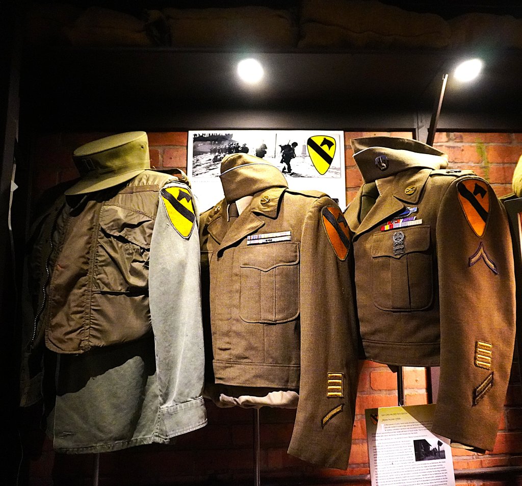 From Korean War, 1st Cavalry Division Uniforms