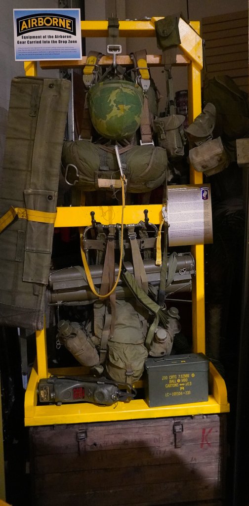 From the Vietnam War Airborne, Everything They Carried: Into the Drop Zone