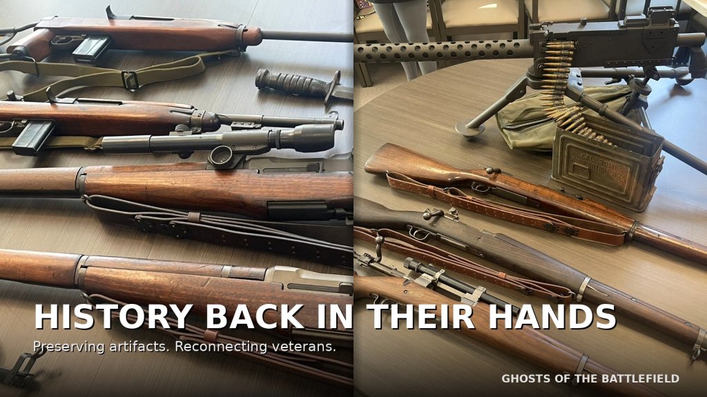 History Back in Their Hands: Reconnecting Veterans with the Tools of Their Service