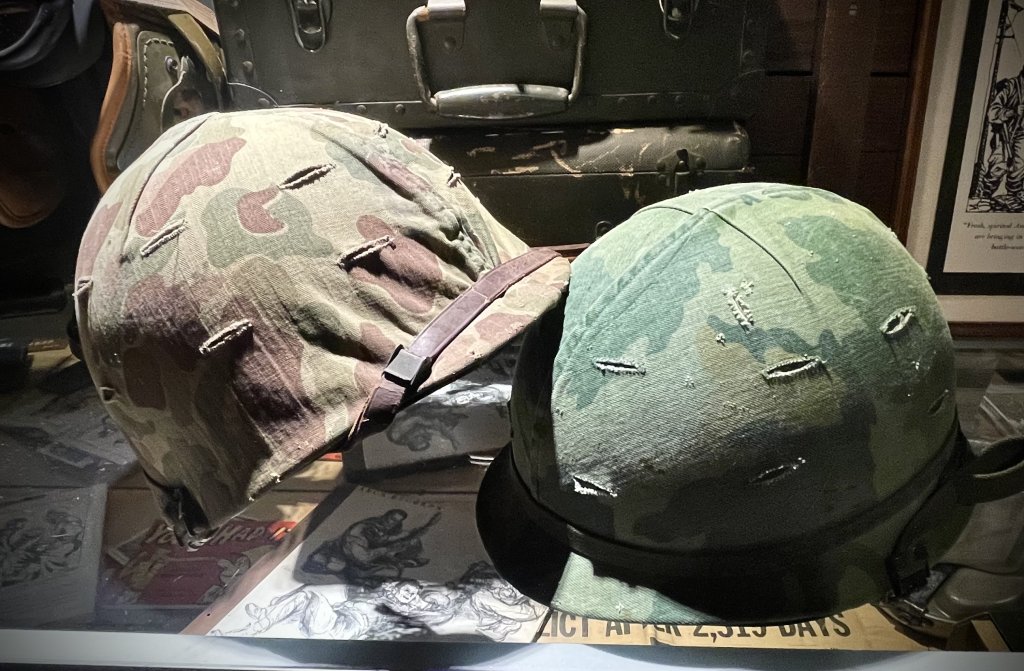 Marks of War: The Stories Written on Soldiers’ Helmets