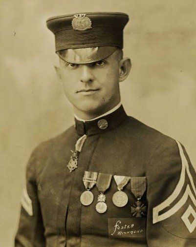 Medal of Honor:  Earl D. Gregory Rank, World War I, October 8, 1918