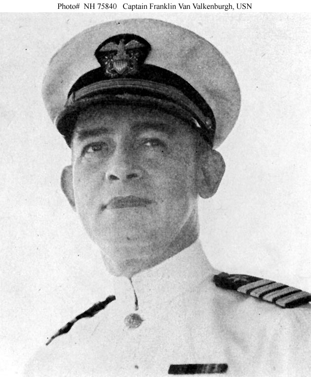 Medal of Honor: Franklin Van Valkenburgh – World War II – December 7, 1941