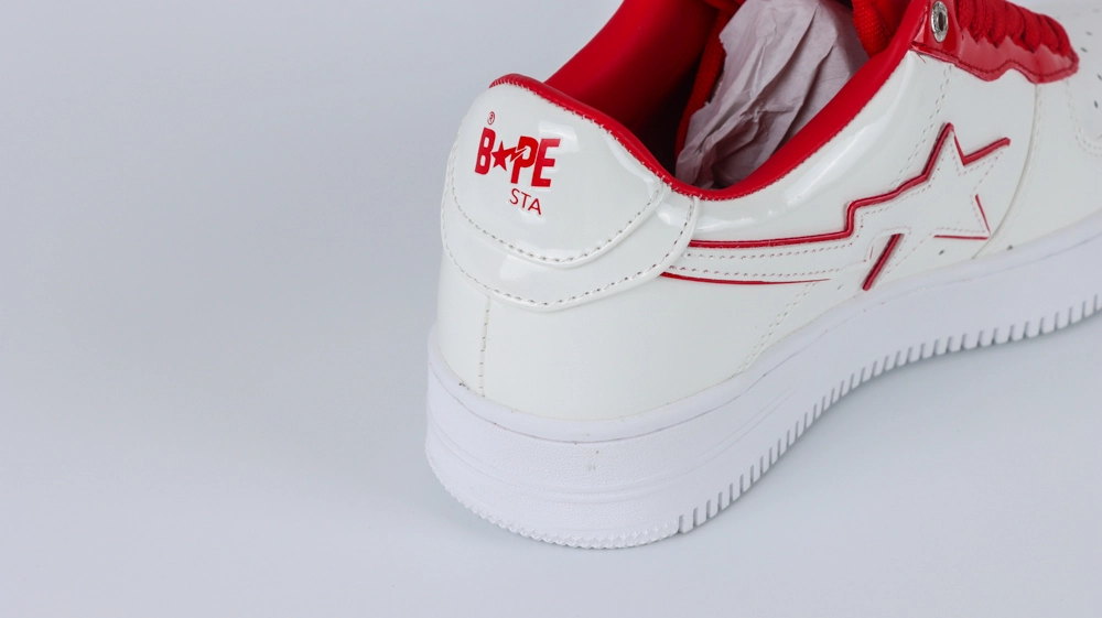 Bapesta #8 M1 'White Red' Reps