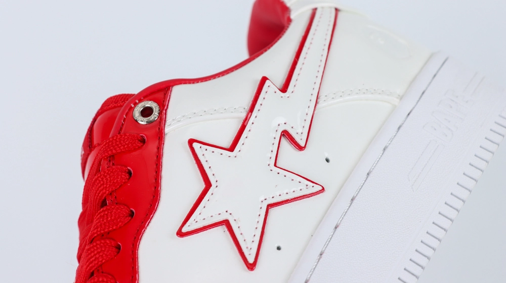 Bapesta #8 M1 'White Red' Reps