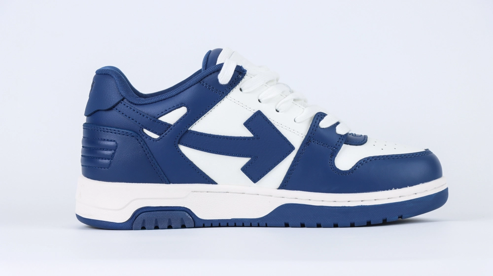 Off-White Out of Office Low 'White Dark Blue' Reps