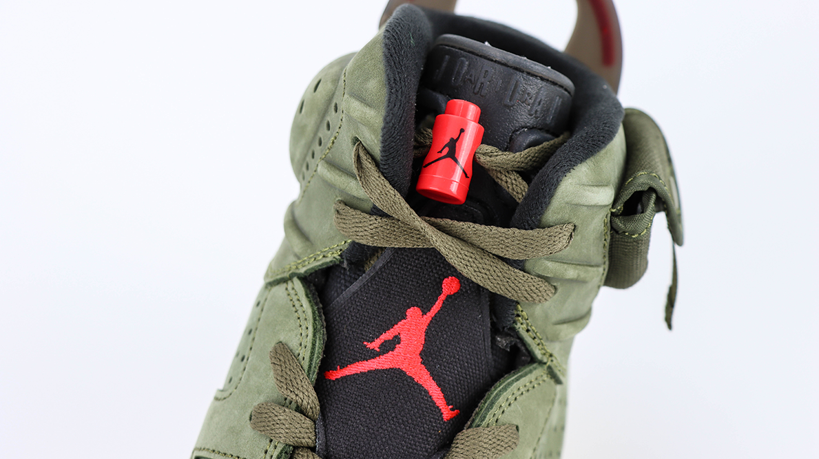 Travis Scott x Air Jordan 6 Retro Olive Reps2