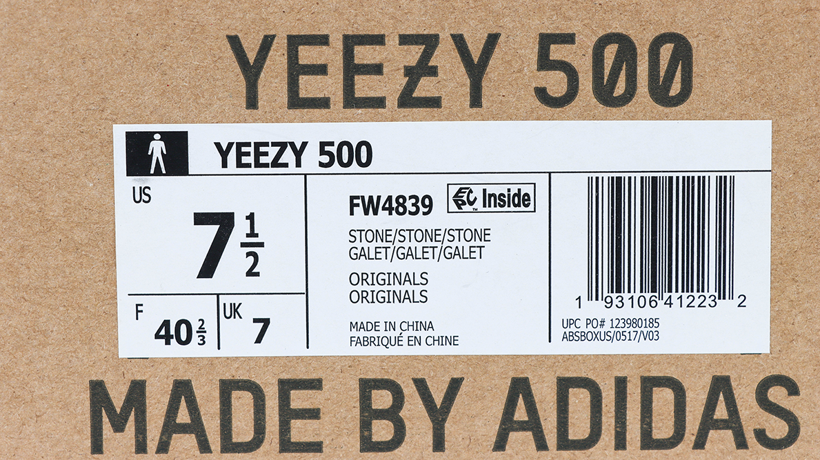 Yeezy 500 'Stone' Reps