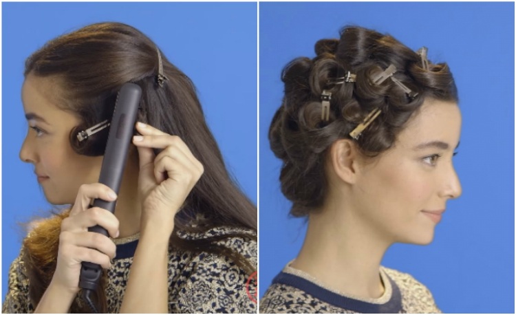 How To Get 3 Kinds Of Curls With A Flat Iron
