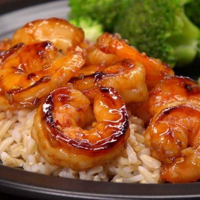 10 Minute Honey Garlic Shrimp