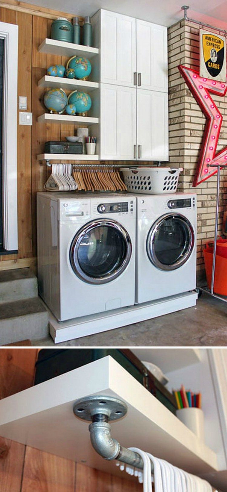 Laundry Room Hacks For Small Spaces