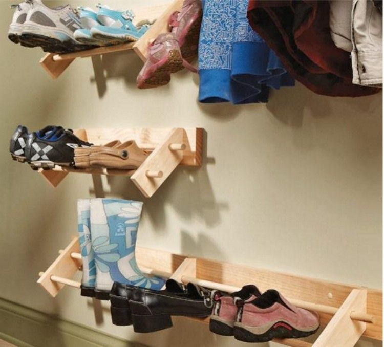 11 Brilliantly Simple DIY Shoe Storage Hacks