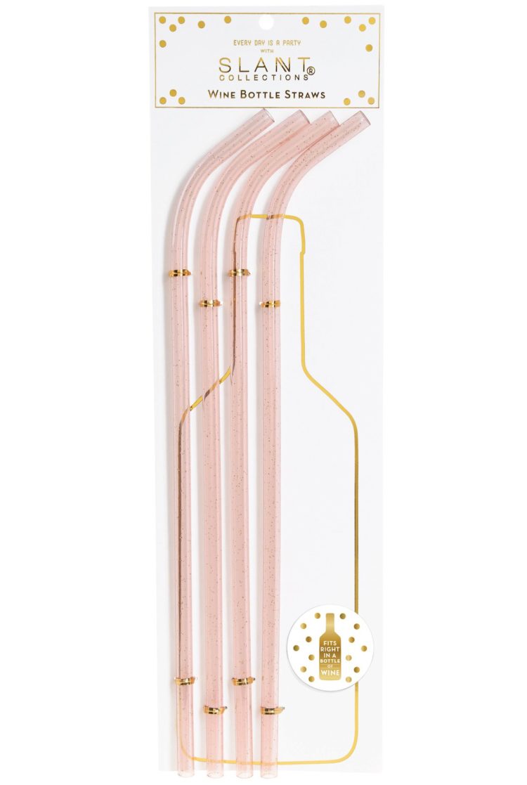 This Glittery Straw is Designed to Fit into a Whole Bottle of Wine