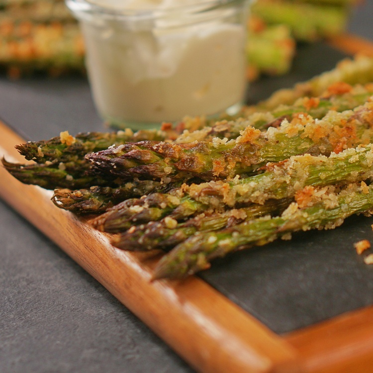 Crispy Parmesan Roasted Asparagus