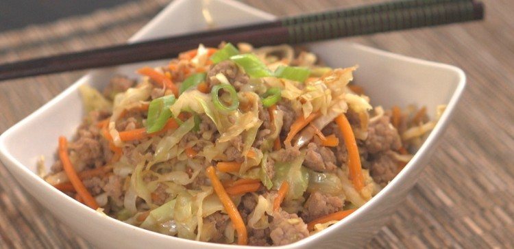 How To Make An Egg Roll In A Bowl